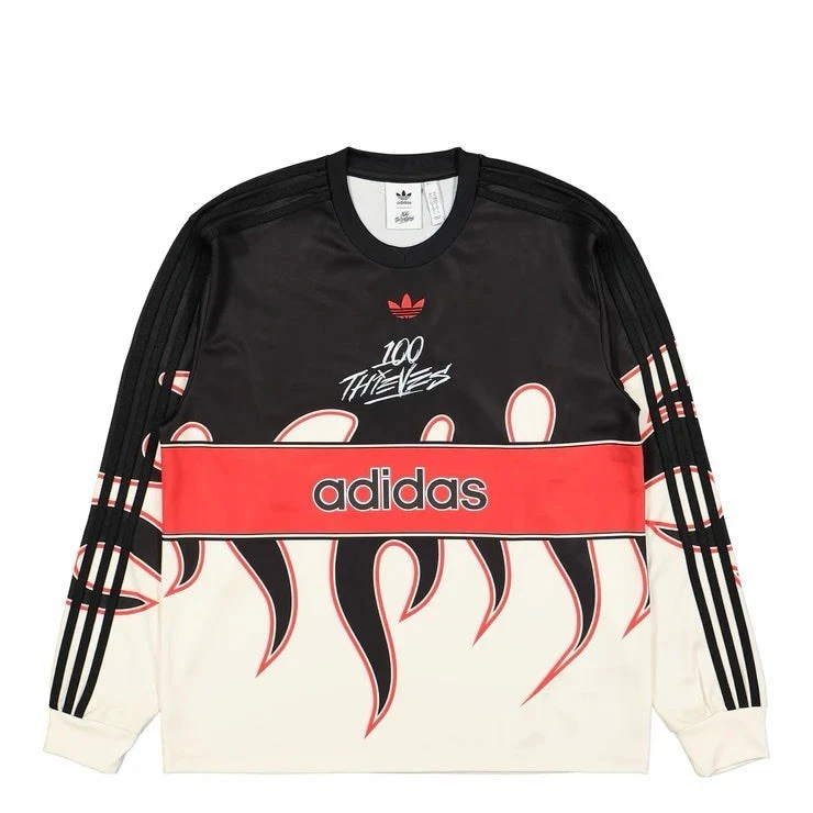 Men’s Adidas Originals Thieves Long Sleeve Jersey Shirt “Size XXL” JD8174