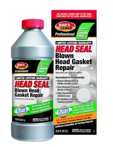 Paquete de reparación de juntas de cabeza soplada con sello de cabeza HG-1 Bar's Leaks, gris - Imagen 1 de 8