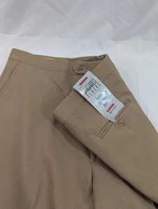 Pantaloni Sansabelt Jaymar nuovi con etichette uomo 38x36+ pantaloni senza orlo vintage nonno - Foto 1 di 9