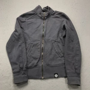 American Giant Sweatshirt Herren klein grau durchgehender Reißverschluss schwere Baumwolle hergestellt in den USA - Bild 1 von 10