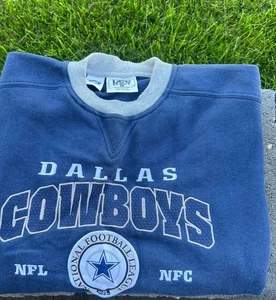Vintage 90s crewneck sweatshirt Dallas cowboys NFL logo 7 embroidered adult XL - Picture 1 of 2