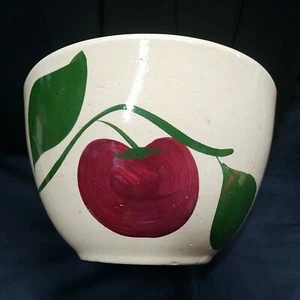 Watt Apfel Keramik Rührschüssel Ofengeschirr USA 5"X7,5"X7,5" Ein Apfel 2 Blätter - Bild 1 von 12
