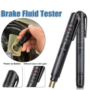 Brake Oil Fluid Tester LED Moisture Liquid Tool Car Vehicle Test Indicator Pen - Picture 1 of 12