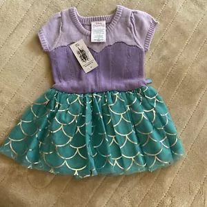 Disney Princess - Baby Girl 3-6 and 0/3 MonthsLittle Mermaid Ariel Cosplay Dress - Picture 1 of 5