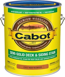 140.0017417.007 Semi-Solid Deck & Siding Low VOC Exterior Stain, Gallon, - Picture 1 of 12