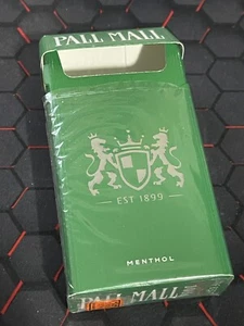 PALL MALL MENTOL AÑOS 100 FILTRO VERDE CIGARRILLOS VACÍOS DIFÍCIL DE ENCONTRAR CAJA COLECCIONISTAS - Imagen 1 de 11