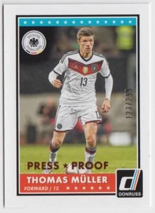 2015 Panini Donruss Photo Variation Bronze Press Proof #41 Thomas Muller 123/299 - Picture 1 of 2