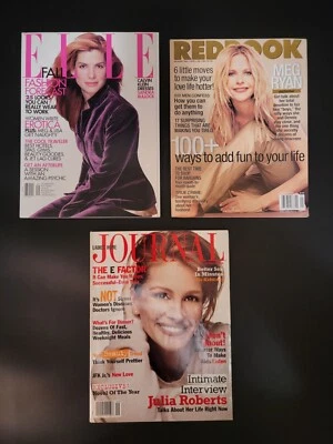 Ella Aug 1995 Sandra Bullock Redbook Jan 2000 Ladies' Home Journal Sept 1995 VF - Image 1 of 3