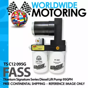 TSC12095G FASS TItanium Fuel Lift Pump 95GPH fits 2015-2016 GM Duramax 6.6L - Picture 1 of 1