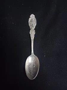 Boston Sterling cucchiaio souvenir Paul Revere & Minute Man 31 g - Foto 1 di 10