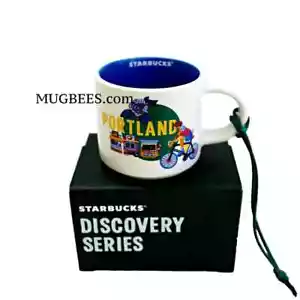 Starbucks Discovery Series Ornament Portland Ceramic Demi Cup 2 oz - Picture 1 of 5