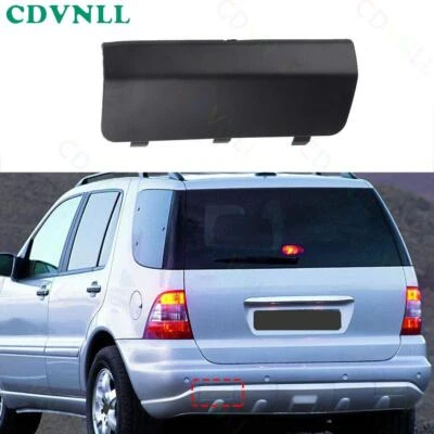 For Mercedes Benz W163 ML320 ML350 Left Rear Bumper Tow Hook Cover Trailer Cap Foto 1 de 4