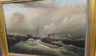 Captain Cleland's 1841 Liverpool cabin painting CUNARD BRITANNIA Fitz Henry Lane