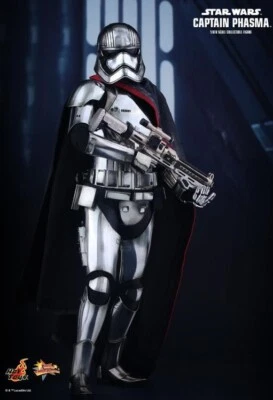 HOT TOYS MMS328 STAR WARS FORCE AWAKENS CAPITÁN PHASMA FIGURA 1/6 NUEVO SELLADO EE. UU. Foto 1 de 4