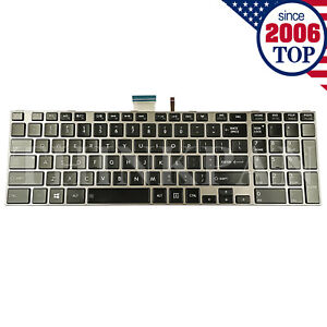 Orginal US Keyboard for Toshiba Satellite C850 C855 L850 L855 With Backlit