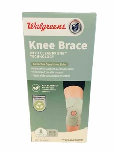 1 Knee Brace With CLEANPRENE TECHNOLOGY 41% SEAMATE One Size Left or Right NIB!! - Picture 1 of 4