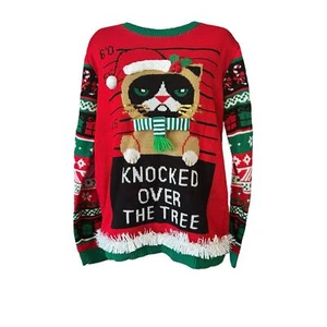 No Boundaries Christmas Sweater NWT Size XL (16-18) - Picture 1 of 5