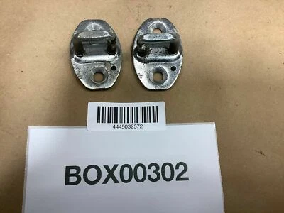 Juego de 2 placas de bloqueo de cerradura de puerta izquierda y derecha Smart Fortwo 2008-2014 OEM+ Foto 1 de 4