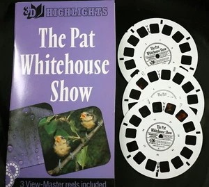 The Pat Whitehouse Show Nature in 3-D View-Master 24 page Book and 3 Reels NEW - Picture 1 of 7