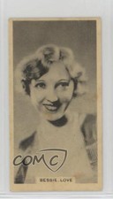 1930 Godfrey Phillips Cinema Stars series of 30 Tobacco Bessie Love #30 x9h