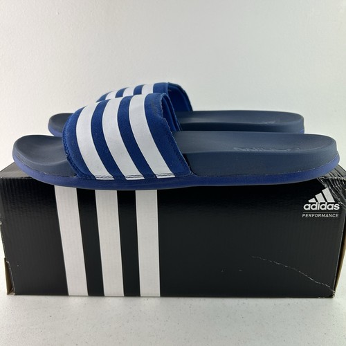 ADIDAS ADILETTE CF ULTRA 11 Blu AQ4936 Yeezy Slides Sandali Ciabatte Basket