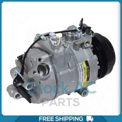 A/C Compressor for BMW 550i, 550i GT, 650Ci, 650i, 650i Gran Coupe, 650i x... QU - Image 1 of 4