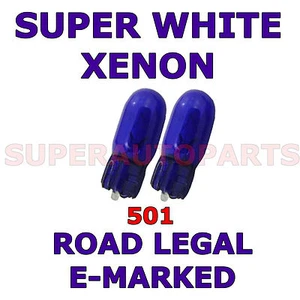 FITS DAEWOO MUSSO 1999-2000 SET 501 XENON LIGHT BULBS - Picture 1 of 1