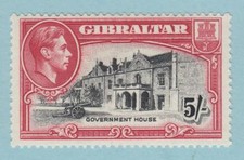GIBRALTAR 116 MINT HINGED OG * NO FAULTS VERY FINE !
