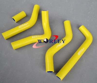 Manguera de radiador de silicona para Suzuki RMZ450 RMZ 450 06 2006 amarillo Foto 1 de 4