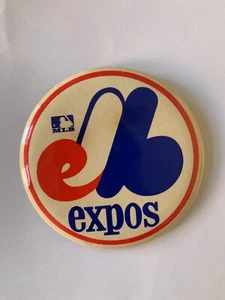 Vintage 1980's MONTREAL EXPOS MLB Metal Pin - Nice souvenir! - Picture 1 of 2