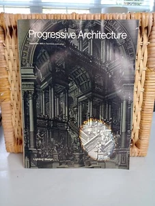 Progressive Architecture Magazine Sept 1973 Lighting Chicago 21 Plan - Picture 1 of 9