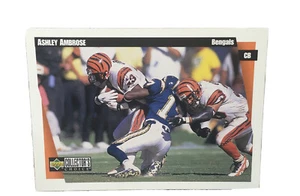 1997 Collector's Choice #103 Ashley Ambrose Cincinnati Bengals - Picture 1 of 2