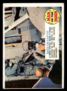 1970 Topps Man on the Moon #65 Back On Earth VG/EX *d2