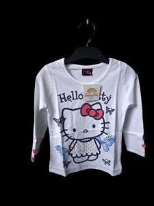 Hello Kitty Girls Long Sleeve Top 3-4 Years. Brand New With Tags - Picture 1 of 3