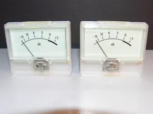 Sound Rec Level VU Meter Aussteuerungsanzeige Drehspulinstrument Neu 2 Stück - Bild 1 von 4
