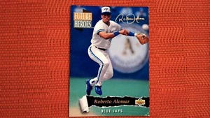 1993 Upper Deck Insert #55 Roberto Alomar Future Heroes Baseball - Picture 1 of 2