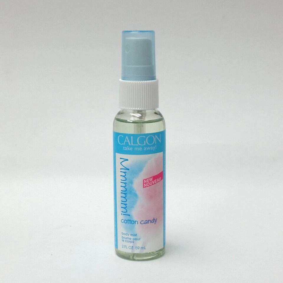 Calgon Mmmmm! Cotton Candy 2 oz Fragrance Body Mist Original Scent - Image 1 of 1
