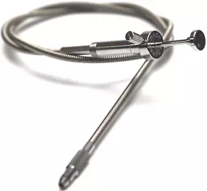 All Metal Shutter Release Cable 23" For Canon 35mm Film SLR Rangefinder Cameras - Picture 1 of 5