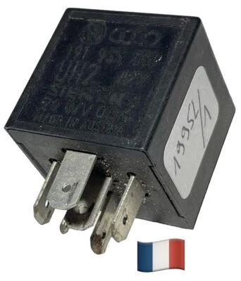 191955531 UH2 Relais 19 Noir Siemens 72WV006 VOLKSWAGEN / AUDI / SEAT / SKODA - Photo 1/4