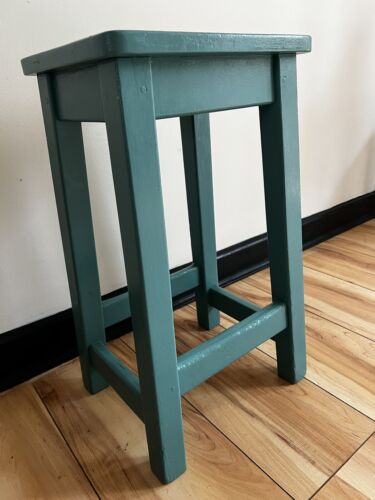 vintage school lab stool