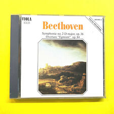 BEETHOVEN Symphonie No. 2 Overture Egmont CD
