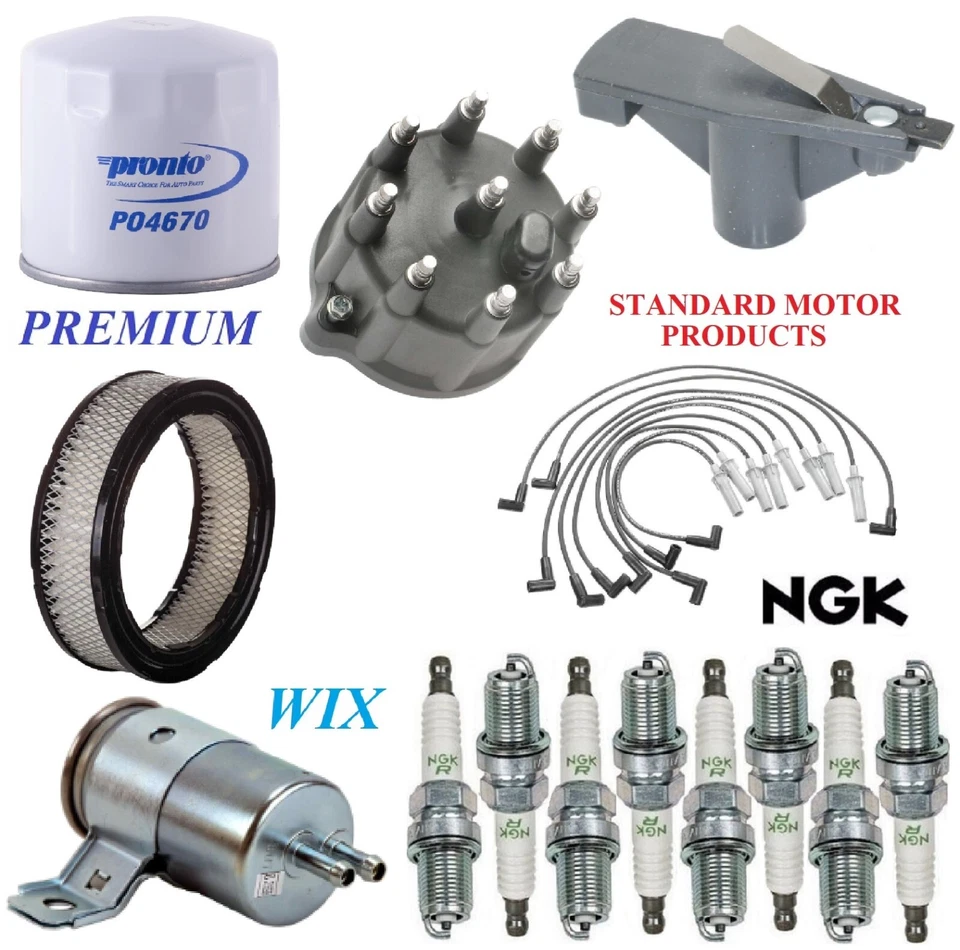 Kit de afinación aire aceite filtros combustible cable bujías para Dodge D150 V8 5,9 L 1993 Foto 1 de 1