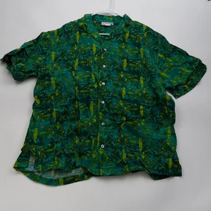 Camisa DISNEYLAND RESORT Manga Corta Abotonada ADVENTURELAND Verde XXL - Imagen 1 de 4