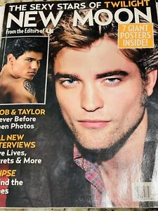 The Sexy Stars of Twilight New Moon Robert Pattinson Taylor Lautner w/ 7 Posters