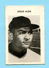 1972 Milton Bradley # 13 Jesus Alou Box 705 -475