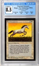 PEARLED UNICORN Collectors' Edition CGC 8.5 Graded MTG [Card Kingdom]