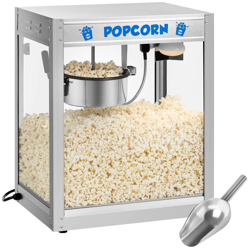 Macchina Per Popcorn Pop Corn In Acciaio Inox 1350 Watt Fino A 6 Kg/H - Paletta - Immagine 1 di 4