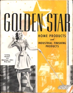 1951 GOLDEN STAR HOME PRODUCTS vintage catalog 175 INDUSTRIAL CLEANING SUPPLIES - Picture 1 of 5