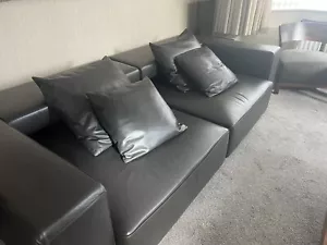 B&B Italia Andy Sofa Leder zweiteilig NUR ABHOLUNG - Bild 1 von 3