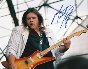 Meat Loaf autographed 8x10 Photo NICE COLOR R/P PHOTO 5 - Picture 1 of 4